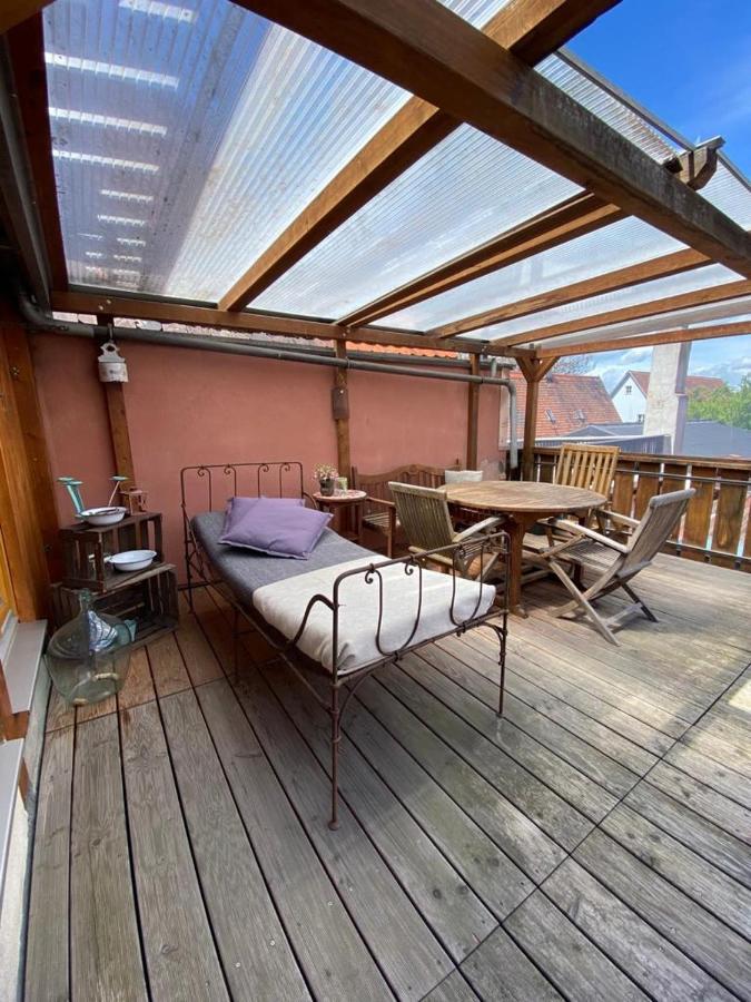 Cafe Einzigartig Apartamento Rothenburg ob der Tauber Exterior foto